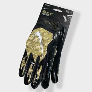 Nike Vapor Jet Football Gloves 6.0 Mens Salute To Service Camo size X-Large New